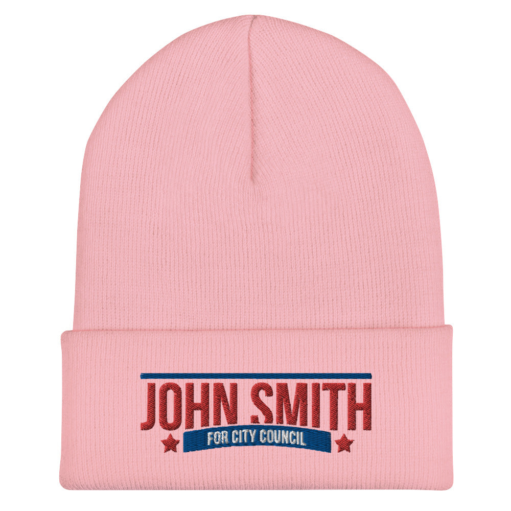 Customizable Campaign Cuffed Beanie