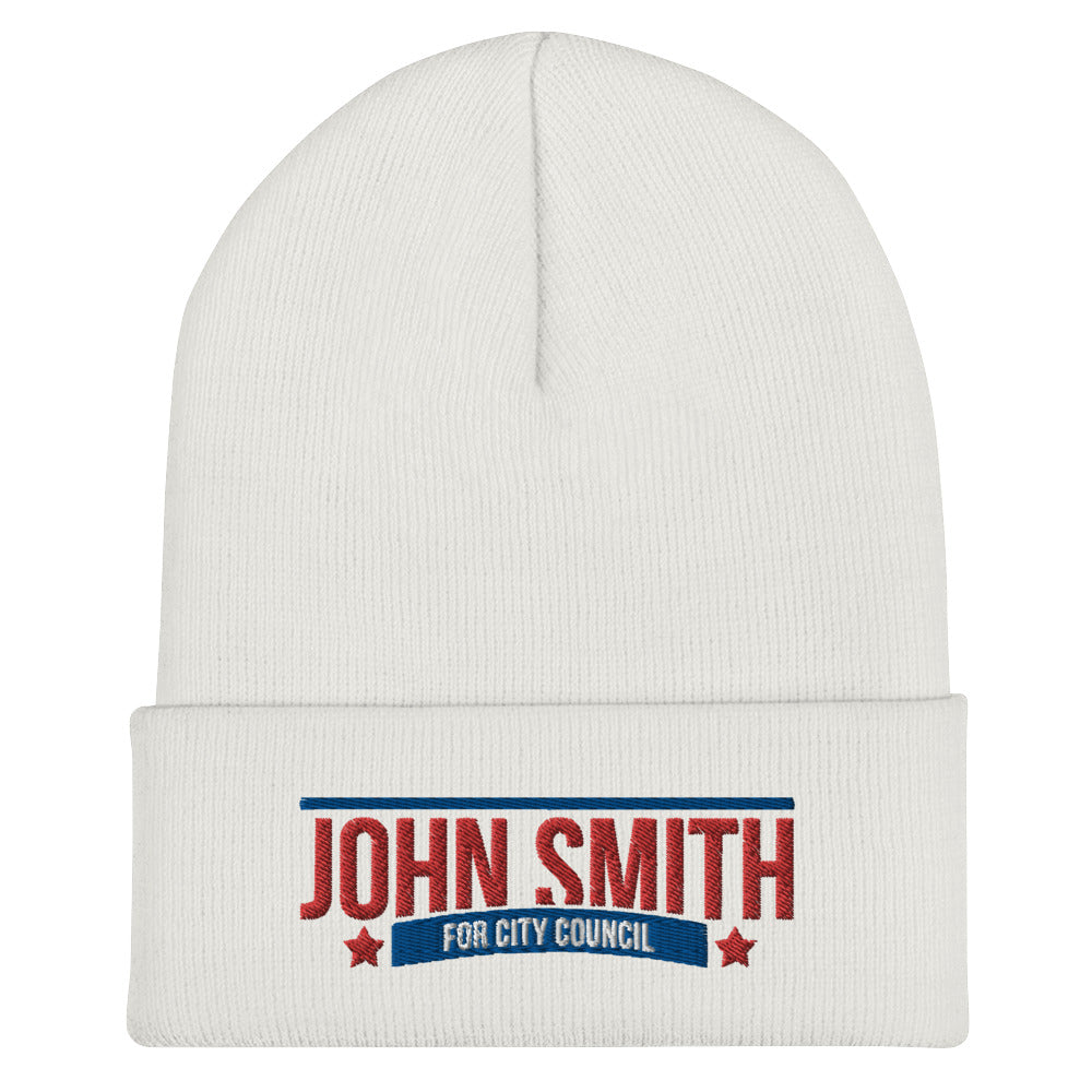 Customizable Campaign Cuffed Beanie